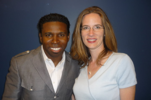 Pinball Clemons and Caroline Fernandez