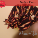 Gifts Kids Can Make - No-Sew Fleece Hat