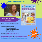 #BoredomBusters Book Launch Twitter Part