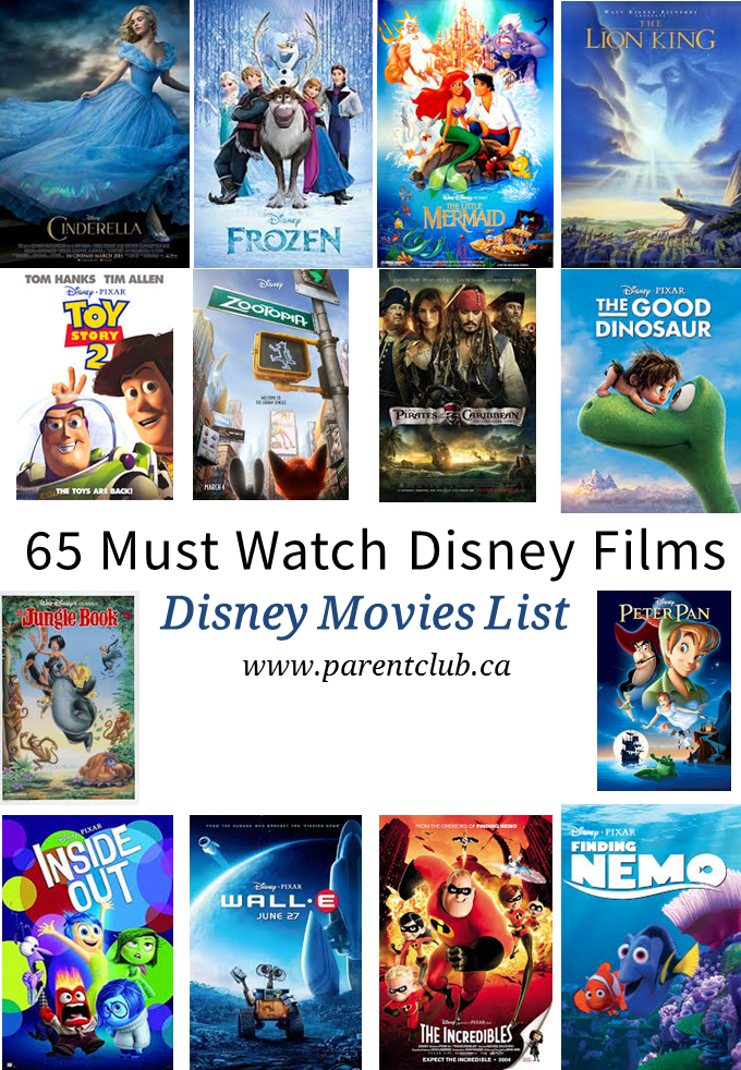65 Must Watch Disney Films Disney Movies List